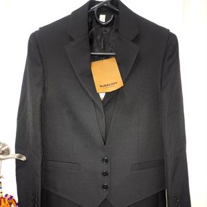 Woman's Burberry London Blazer black size  2